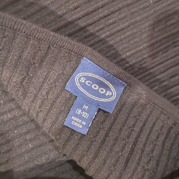 Black Ribbed Halter Top - Picture 8 of 9